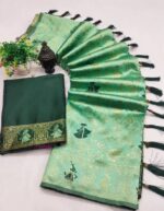 Barbie Doll C.Green Saree