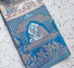 Apna Palakhi Sky Firoji Saree - Image 2