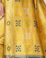 Elephant Patola Yellow Saree - Image 2