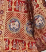 Elephant Patola Grey Saree - Image 2