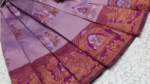 Apna Palakhi Lavendar Wine Saree - Image 2
