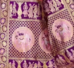Elephant Patola Peach Saree - Image 4