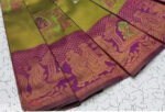 Apna Palakhi Mehendi Pink Saree - Image 3