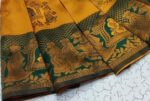 Apna Palakhi Yellow Green Saree - Image 2