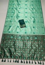 Barbie Doll C.Green Saree - Image 4