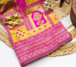 Kalash–Patola Pink Saree - Image 2