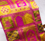 Kalash–Patola Pink Saree - Image 3