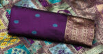 Kalash–Patola Wine Saree - Image 3