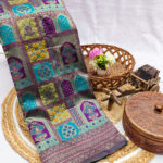 Kalash–Patola Wine Saree