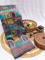 Kalash–Patola Wine Saree